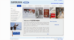 Desktop Screenshot of floeterindia.com